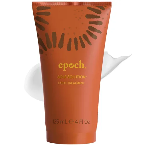 Nu Skin Epoch Sole Solution Tratamiento para pies | Crema hidratante intensiva para pies secos, piel áspera y talones | Suaviza los callos con