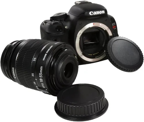 Miniatura 3 de Tapa del cuerpo y cubierta de lente trasera de cámara compatible con Canon EOS RF-3, 1D, 7D, 5D, 7D, T7i