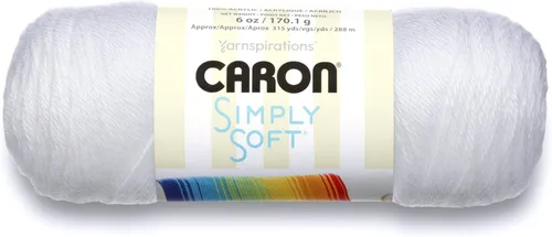 Miniatura 8 de Caron Simply Soft Party Lana de 3 Onzas, Rojo vivo brillante