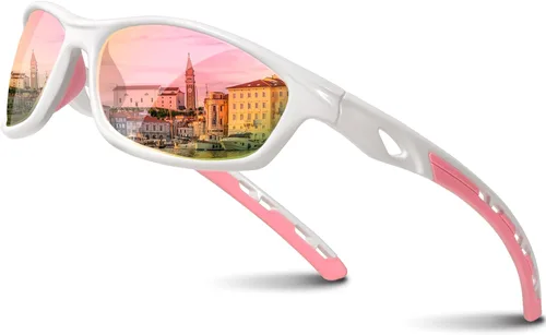 Miniatura 17 de RIVBOS Polarized Sports Sunglasses Driving Sun Glasses Shades for Men Women Tr90 Frame for Cycling Fishing Running RB831 Negro&gris