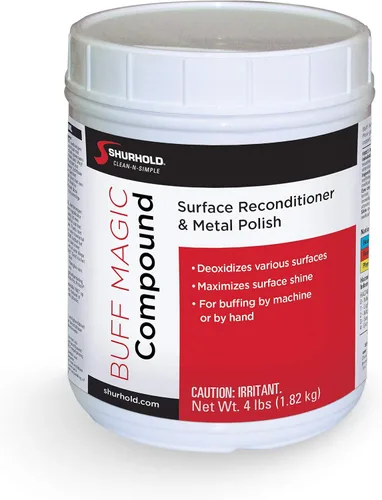 Miniatura 3 de Shurhold Buff Magic Compound - Ultimate Restoration for Oxidation & Rust Buffing & Polishing Pads for Metal & Gelcoat