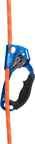 Miniatura 4 de Zeluga Quick Up Rope Ascender for Both Hand, UIAA & ISO & CE Certified Hand Ascender, Rope Clamp for 8~13MM Rope Mano derecha azul