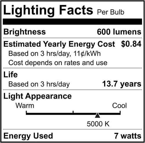 Miniatura 6 de helloify Bombilla LED regulable R20/BR20, 7 W, equivalente a 50 W, luz blanca diurna de 5000 K, 600 lm cada una, lámpara de ahorro de energía