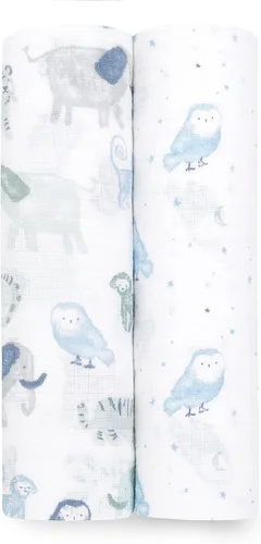Miniatura 11 de aden + anais Essentials Manta de Arrullo, Mantas de Muselina para Niñas y Niños, Mantas de Recibimiento para Bebé, Regalos para Recién Nacidos