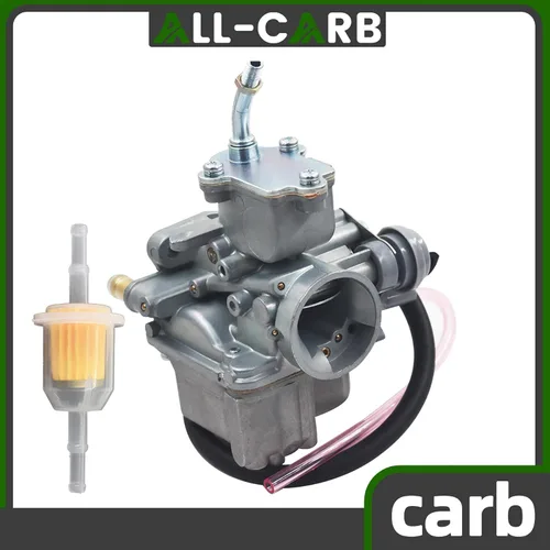 Miniatura 5 de ALL-CARB Repuesto de carburador para Yamaha Raptor 50 YFM50 YFM50R 2004 2005 2006 2007 2008 con filtro de combustible