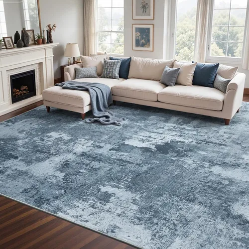 Miniatura 11 de Alfombra de pasillo lavable de 2 x 6 pies, antideslizante, de pelo bajo, alfombra de área de cocina, alfombra suave y larga para entrada, alfombra