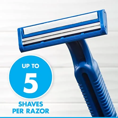 Miniatura 2 de Gillette Sensor2 - Maquinillas de afeitar desechables para hombres, Lubrastrip activado por agua para ayudar a evitar la irritación de la piel, 18