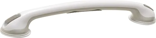 Miniatura 10 de Mangos para baño y ducha de Changing Lifestyles con agarre seguro de 17 pulgadas, 16.5, Blanco Blanco/Gris