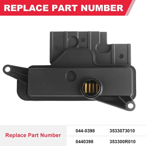 Miniatura 2 de 044-0398 Kit de filtro de transmisión automática para transmisión U760E - Toyota Scion Camry RAV4 Venza Sienna Reemplaza # 0440398 3533073010