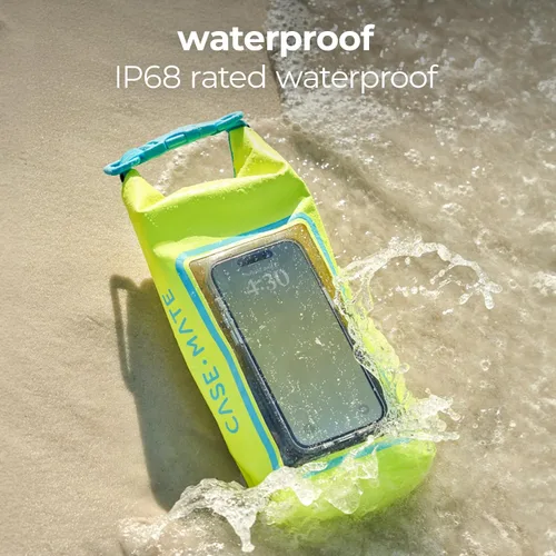 Miniatura 2 de Case-Mate Citrus Splash Mini IP68 - Bolsa de cubo impermeable con tapa enrollable de 2 litros con bolsa impermeable para natación, kayak