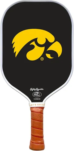 Miniatura 63 de Raqueta de pickleball colegial oficialmente licenciada - Raqueta aprobada por la Asociación de Pickleball de EE. UU. - Núcleo de nido de abeja Texas