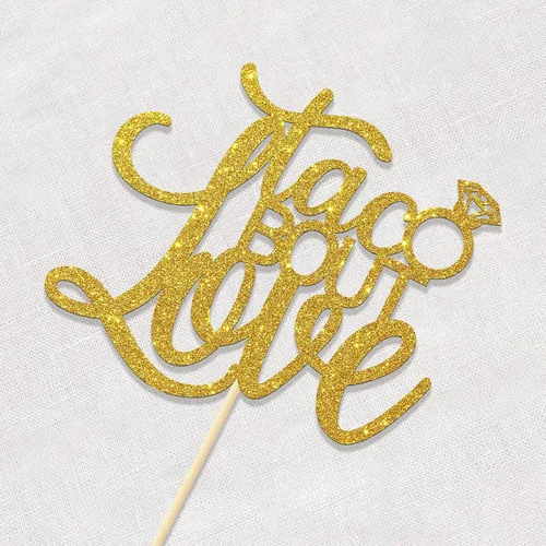 Miniatura 3 de Taco Bout Love Cake Topper estilo fiesta mexicana despedida de soltera fiesta temática de compromiso suministros de fiesta de despedida de soltera