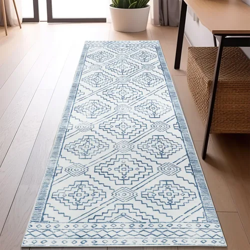 Miniatura 7 de jinchan Alfombra marroquí de pasillo 2x10 para pasillo - Alfombra de pasillo para cocina bohemia lavable a máquina, alfombra moderna suave, Boho
