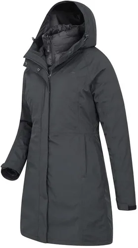 Miniatura 3 de Mountain Warehouse Chaqueta impermeable 3 en 1 de invierno para mujer de Alaskan