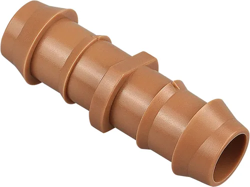 20 piezas de accesorios de riego por goteo conectores de acoplamiento para tubos de 1/2 pulgada, acopladores de púas por goteo para tubos de riego