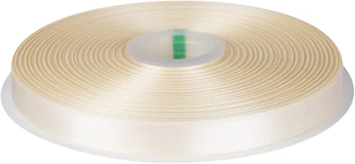 Miniatura 100 de Cinta de satén de doble cara de 1-1/2 pulgadas x 100 yardas, cinta de poliéster negra para envolver regalos, decoración de boda, arreglos florales