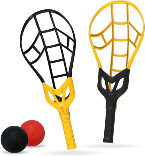Wham-O Game Time Trac-Ball II. with or Without 2 Rackets. Air Action Balls for Outdoor Play for Kids & Adults of All Ages | Original Tracball &