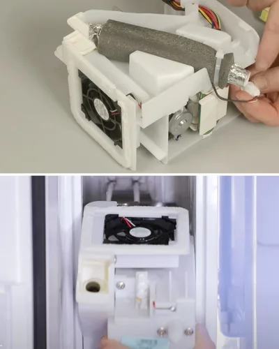 Miniatura 5 de Repuesto del motor del ventilador de la máquina de hielo DA31-00070E U66R12MS1AB-52K09 para refrigerador Samsung ClimaTek, reemplazo 3516332