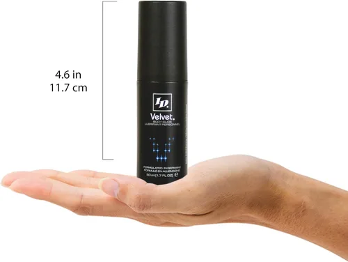 Miniatura 2 de ID Velvet - Lubricante personal a base de silicona, 1.7 onzas líquidas, lujo sensual, lubricante de silicona de larga duración para hombres, mujeres
