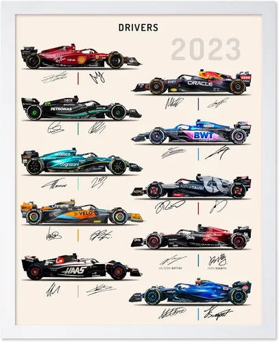 Miniatura 48 de Poster Master Póster de carreras de autos 2023, impresión de autos de carreras, arte de carreras de autos deportivos, regalo para hombres, mujeres