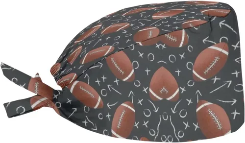 JoyLamoria Gorra estampada novedosa con banda para el sudor, para mujeres y hombres, ajustable, con lazo en la espalda, para paiting