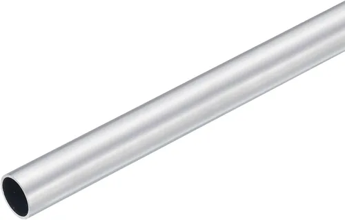 Miniatura 27 de uxcell Tubo redondo de aluminio 6063 0.157 in OD 0.118 in diámetro interior 11.811 in longitud tubería