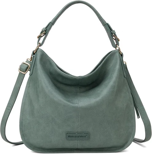 Miniatura 8 de Montana West Bolsos Hobo para mujer Bolsos de hombro y bolsos