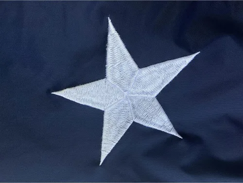 Miniatura 3 de Homissor Bandera de Texas de 12 X 18 pulgadas, banderas del estado TX bordadas cosidas para barcos, de nailon Oxford 210D