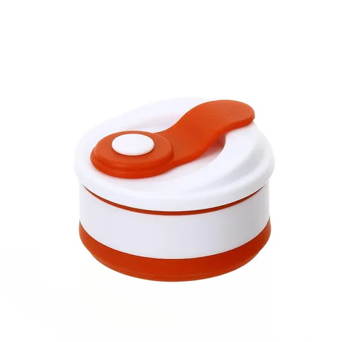 Miniatura 6 de YBM Home Taza de viaje plegable de silicona con tapa, vaso plegable de silicona irrompible para acampar y viajar, 12151vc-1
