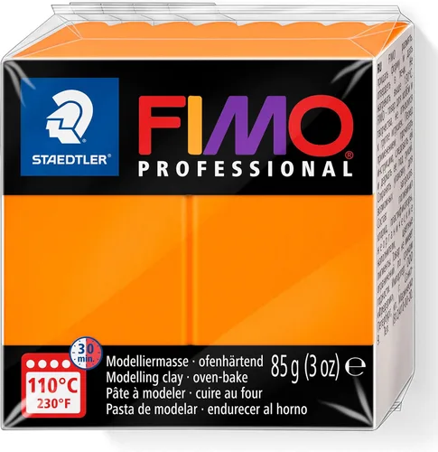 Staedtler Fimo Professional arcilla polimérica suave, 3 onzas, naranja