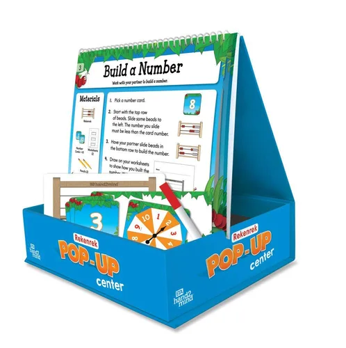 Miniatura 5 de hand2mind Centro de actividades de aprendizaje emergente Rekenrek, juegos de matemáticas para niños, ábaco para niños, manipuladores matemáticos