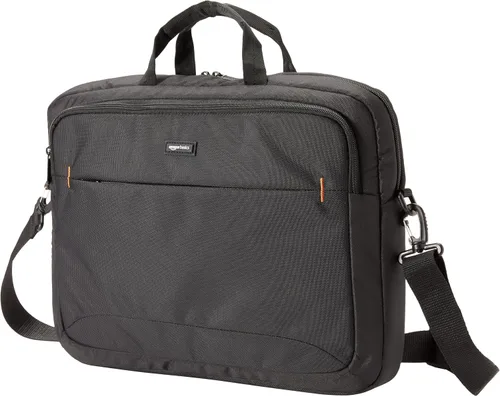 Miniatura 7 de Amazon Basics - Funda de transporte para laptop con correa de hombro, 1 unidad, 11.6 pulgadas, negro
