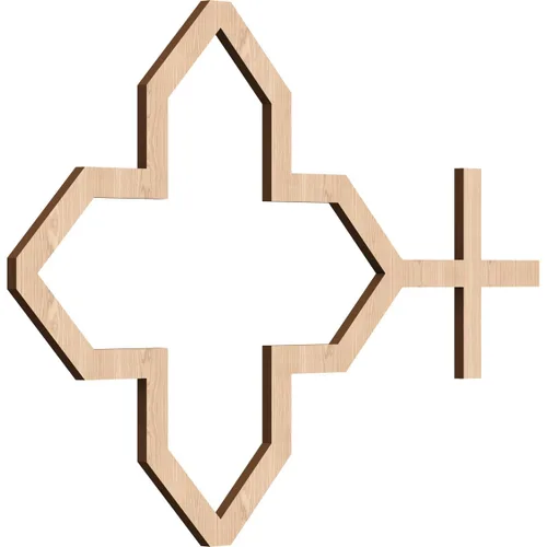 Miniatura 20 de Laird Paneles decorativos de pared de madera con calado, extra pequeños, 13/8 pulgadas de ancho x 7 3/8 pulgadas de alto x 3/8 pulgadas de alto