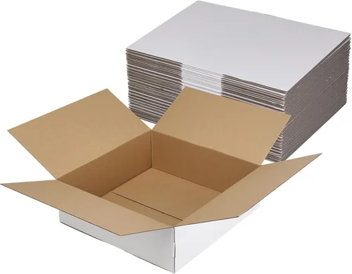 Miniatura 7 de Hoikwo Paquete de 40 cajas de envío de 4 x 4 x 2 para pequeñas empresas, cajas de cartón de embalaje negras, caja de embalaje de correo móvil
