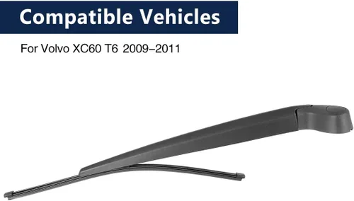 Miniatura 3 de X AUTOHAUX Juego de brazo de limpiaparabrisas trasero para Volvo XC60 T6 2009-2011