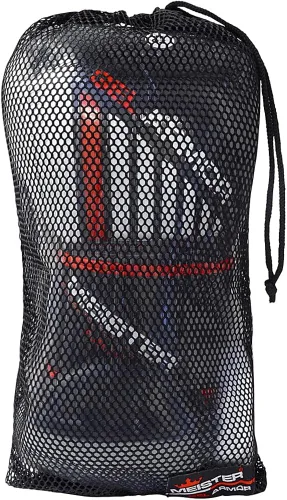 Miniatura 6 de Meister Gel Armor - Guantes de boxeo de entrenamiento de 16 onzas con cuero de grano completo + bolsa de malla con cordón