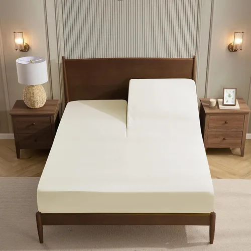 Miniatura 85 de Juego de sábanas de 1800 hilos – Sábanas de microfibra cepillada suave de calidad egipcia – Juego de ropa de cama de lujo con sábana encimera