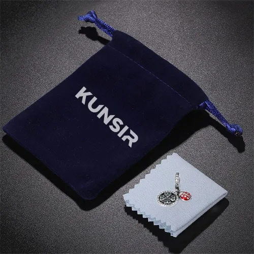 Miniatura 168 de KUNSIR Los abalorios se adaptan a pulseras Pandora para mujer, plata de ley 925, cuentas colgantes de joyería para niñas, dijes de feliz cumpleaños