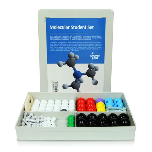 Kit de estudiante modelo de química orgánica - (125 piezas) - MM-003