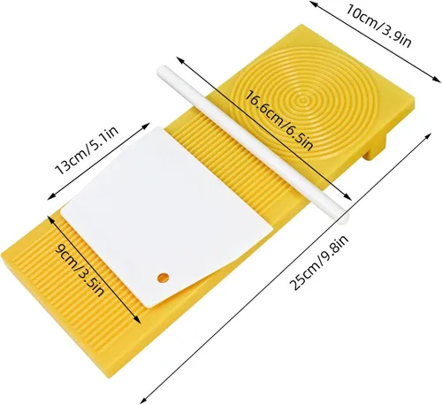 Miniatura 9 de Tabla de pasta de macarrones de espagueti, juego de tablero multifuncional de ñoquis, kit de molde de pasta hecho a mano, suplemento alimenticio