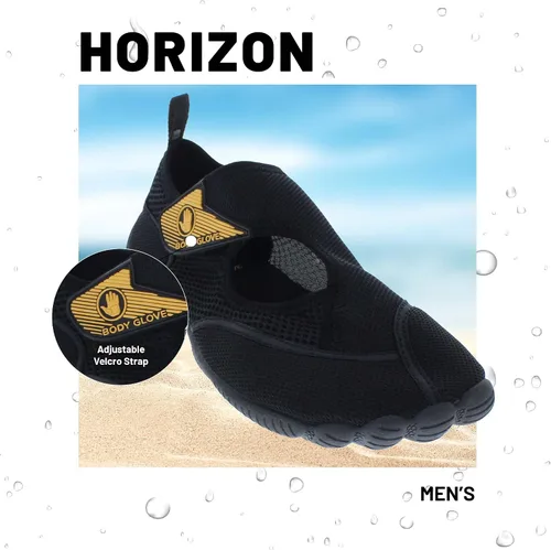 Miniatura 4 de Body Glove Zapatos de agua para mujer (lago, aeróbicos, natación, deportes acuáticos, playa, zapatos de agua para mujer), color negro y azul Oasis