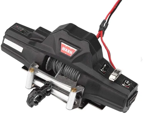 Miniatura 9 de Cabrestante automático de coche Rc, universal escala 1/8 modelo Rc vehículo oruga accesorio de coche Dualmotor Winch con control remoto inalámbrico