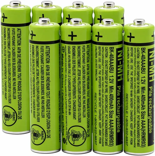 8 BK-40AAABU Batería para teléfono inalámbrico Panasonic