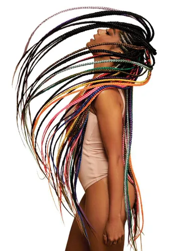 Miniatura 3 de Outre X-Pression - Trenza preestirada de 42.0 pulgadas, 3 piezas