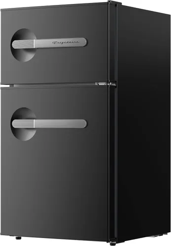 Miniatura 3 de Frigidaire, refrigerador compacto de 2 puertas de la serie retro de 3.1 pies cúbicos, con abridor de botellas lateral incorporado, Onyx