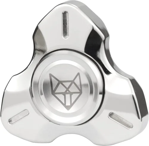 Miniatura 18 de FREELOVE Spinner de metal premium para adultos, giratorio silencioso pesado de acero inoxidable con rodamiento de precisión, pequeño juguete