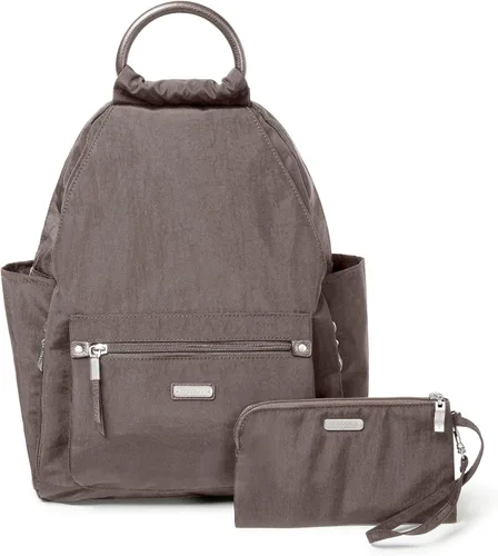 Miniatura 14 de Baggallini Mochila todo el día para mujer con pulsera de teléfono RFID, Negro, talla única