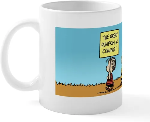 Miniatura 126 de CafePress Sincere Pumpkin Patch Mug Taza de café de cerámica de 11 oz (11.0 fl oz)