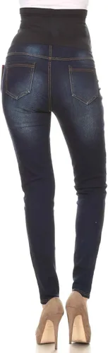Miniatura 3 de Jeggings de maternidad para mujer con paneles completos elásticos
