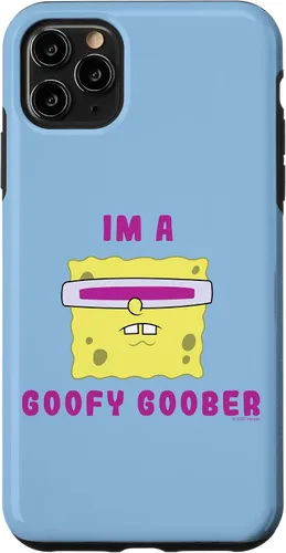 Funda para iPhone 11 Pro Max Bob Esponja SquarePants I'm A Goofy Goober